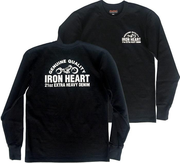 IRON HEART 【アイアンハート】 10ozプリントロングTシャツ オリジナル