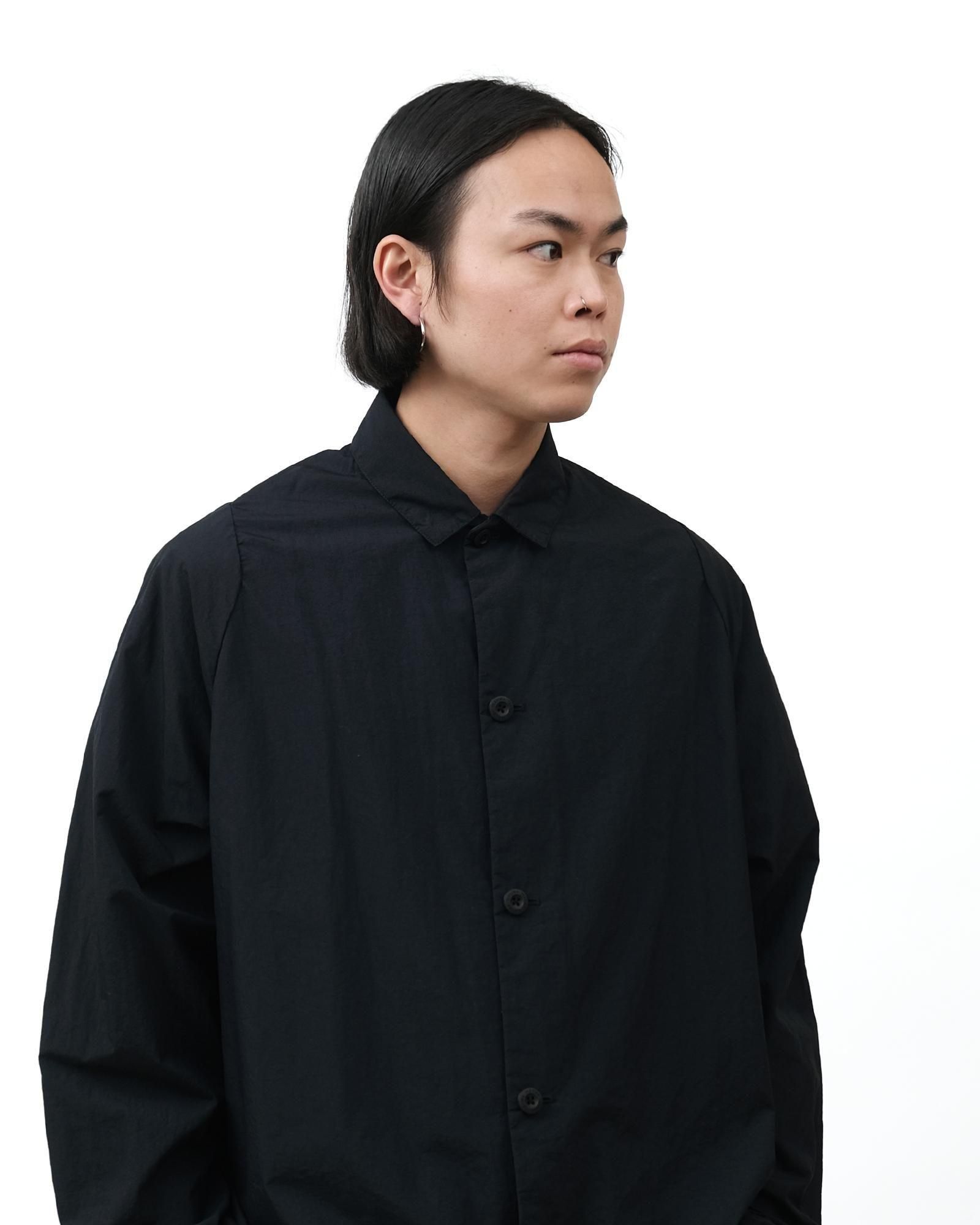 TEATORA CARTRIDGE SHIRT PACKABLE #DEEP NAVY [TT-CG-SHT-P]｜Silver