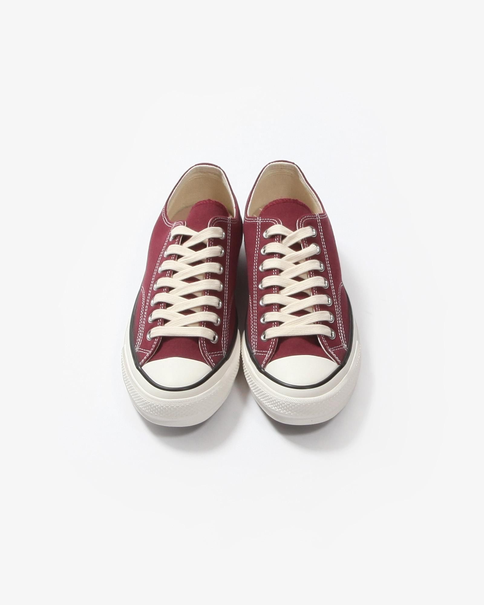 CONVERSE ADDICT CHUCK TAYLOR CANVAS OX #MAROON [33900020]｜Silver