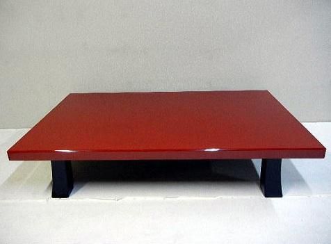 輪島塗 朱塗座卓座敷机 - 西川美術 ショッピングカート