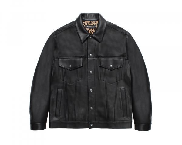 WACKO MARIA / LEATHER TRUCKER JACKET - RELAX WEB