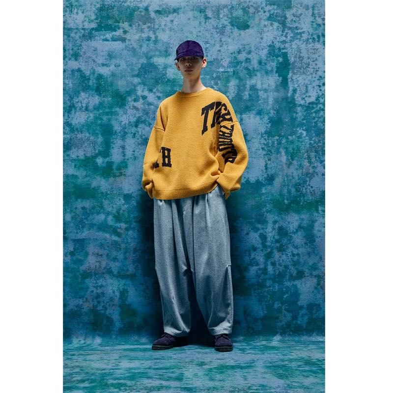 tightbooth ACID LOGO KNIT SWEATER Lサイズ TIGHTBOOTH PRODUCTION