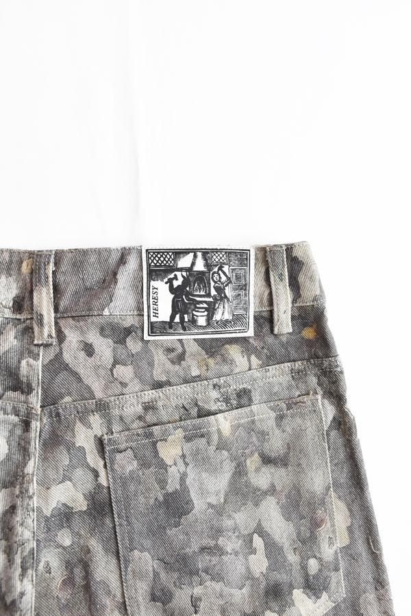 HERESY - Bark Jeans - Print - kitoit / kiik
