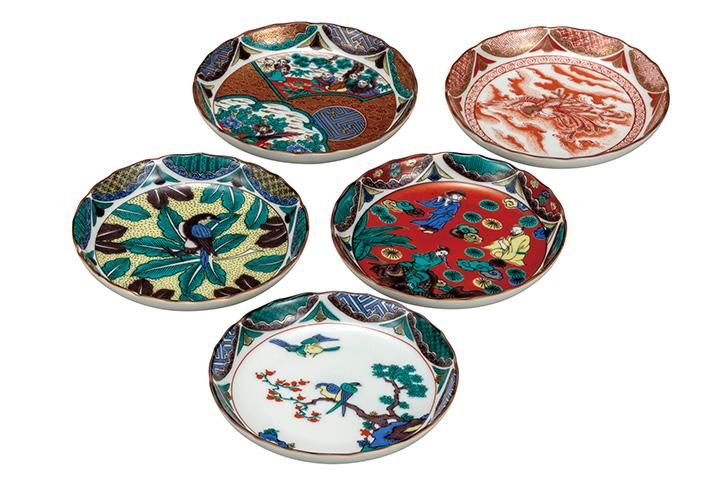 4.5号皿揃 時代絵