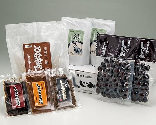 十三湖の恵み(C)セット - しじみ亭奈良屋｜津軽十三湖よりとれたての