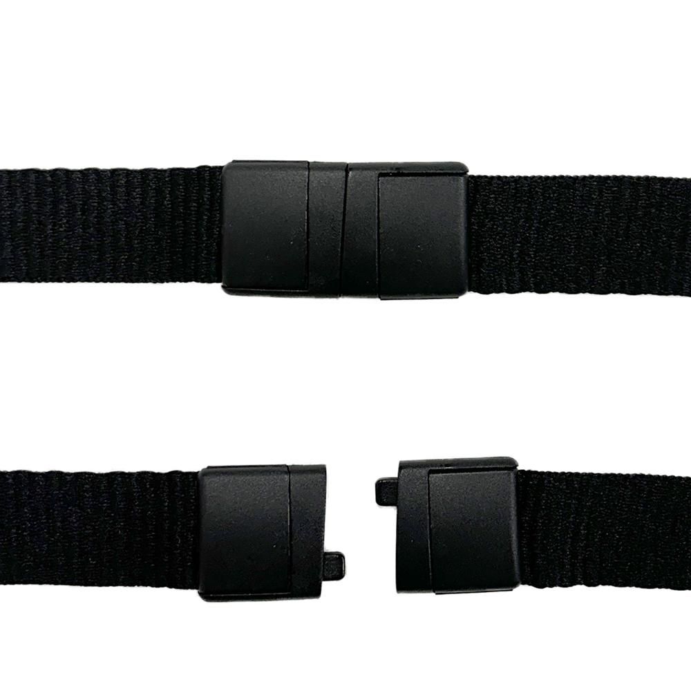 幅広タイプ16mm幅ネックストラップ(安全装置付き) 先端 リング