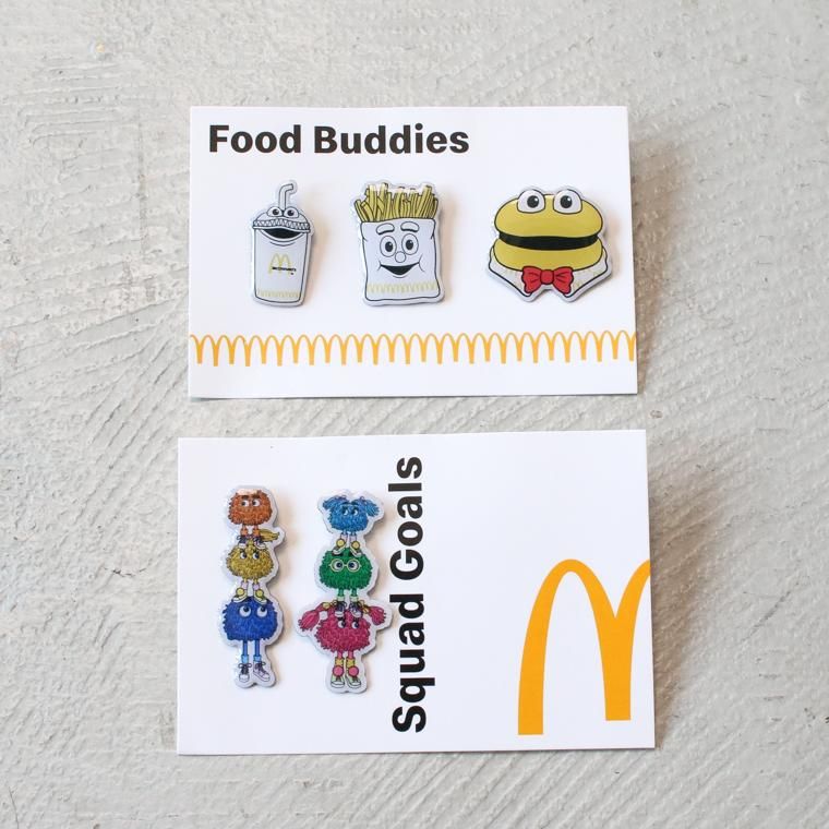 McDonald's マクドナルド OFFICIAL PINS SET オフィシャルピンズセット