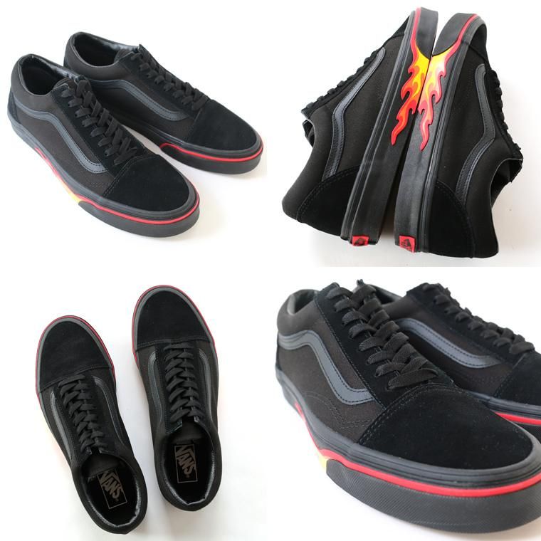 VANS バンズ OLD SKOOL オールドスクール FLAME WALL フレイムウォール