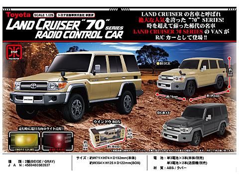 TOYOTA LAND CRUISER”70”R／C|おもちゃ・縁日玩具