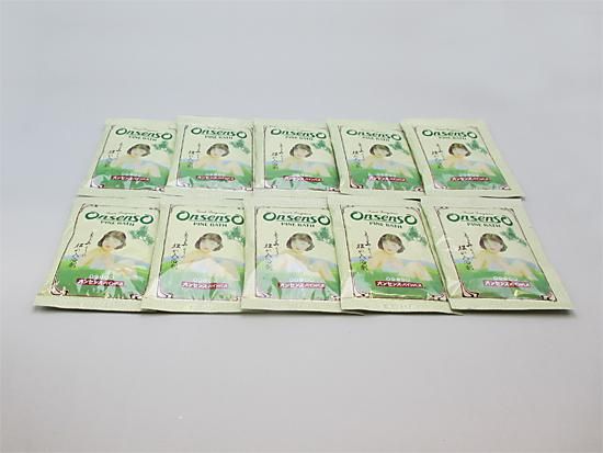 オンセンスパインバス」お試しセット：50g×10入 - 温かさの伝承