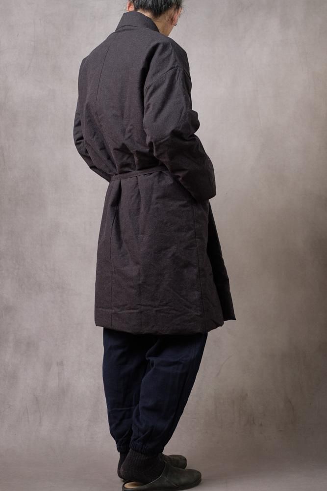 丹前コート 2 墨黒 / MITTAN通販 ミッタン | TOCAKU(トカク)