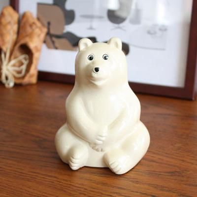 SALE】しろくま貯金箱 Polar Bear(ポーラーベアー) Money box PLASTEP