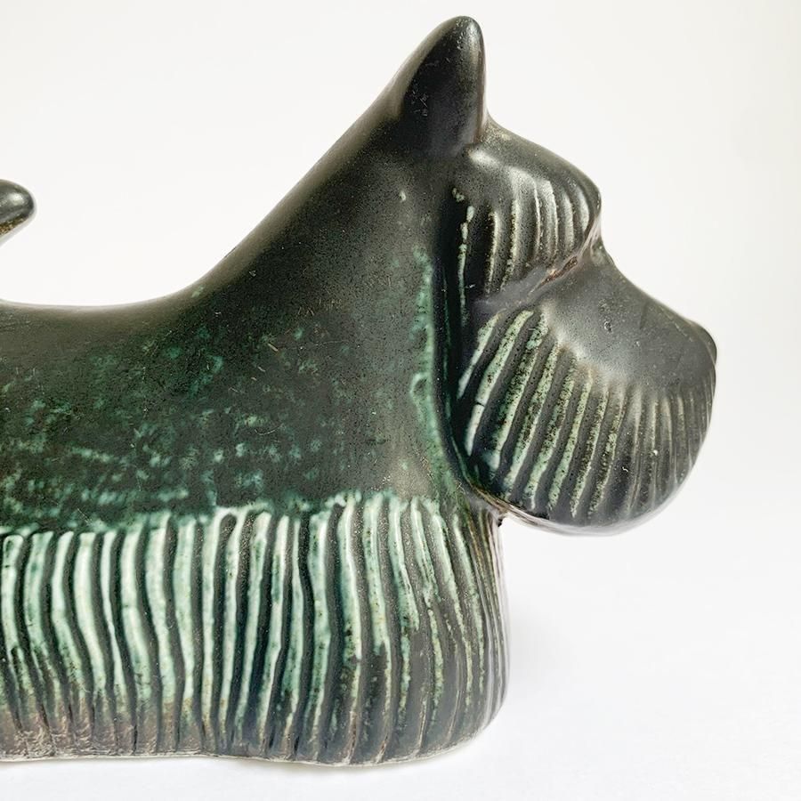 ヴィンテージオブジェ | Lisa Larson スコティッシュテリア - 北欧雑貨