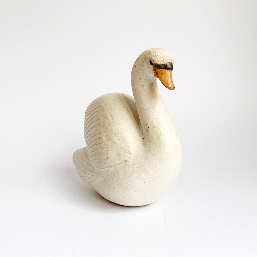 ヴィンテージオブジェ | リサ・ラーソン 白鳥 - 北欧雑貨のLiLiCoCo