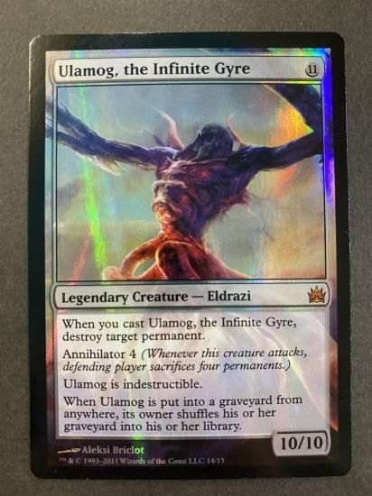 無限に廻るもの、ウラモグ/Ulamog, the Infinite Gyre (英Foil,V11,傷