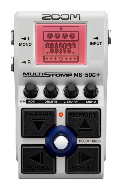 ZOOM ズーム Multi Stomp MS-50G+ エフェクター(マルチエフェクター
