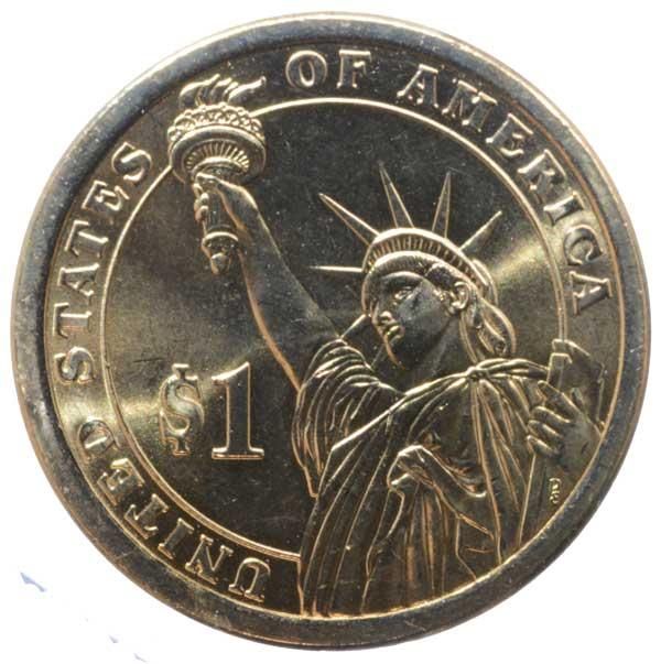 第20代アメリカ大統領ジェームズ・ガーフィールド記念1ドル硬貨