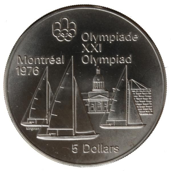 モントリオールオリンピック5ドル記念硬貨|コレクターズショップの