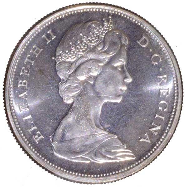 エリザベス2世50セント銀貨|カナダ|コレクターズショップのトモリンズ24