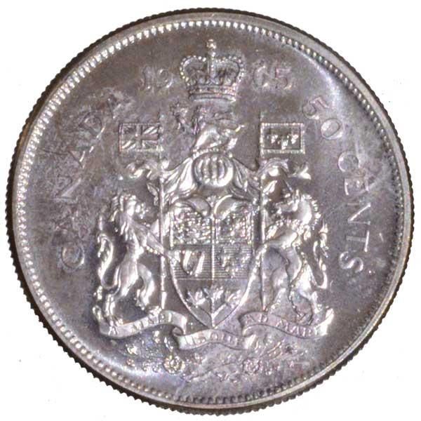 エリザベス2世50セント銀貨|カナダ|コレクターズショップのトモリンズ24