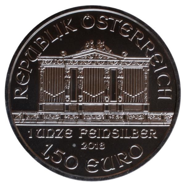 ウィーンフィルハーモニー1.5ユーロ銀貨|オーストリア|ミリタリー