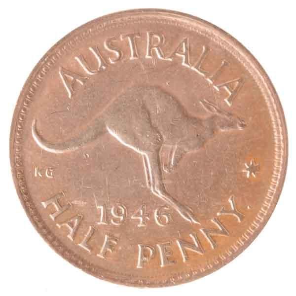 オーストラリアハーフペニー硬貨|コレクターズショップトモリンズ24