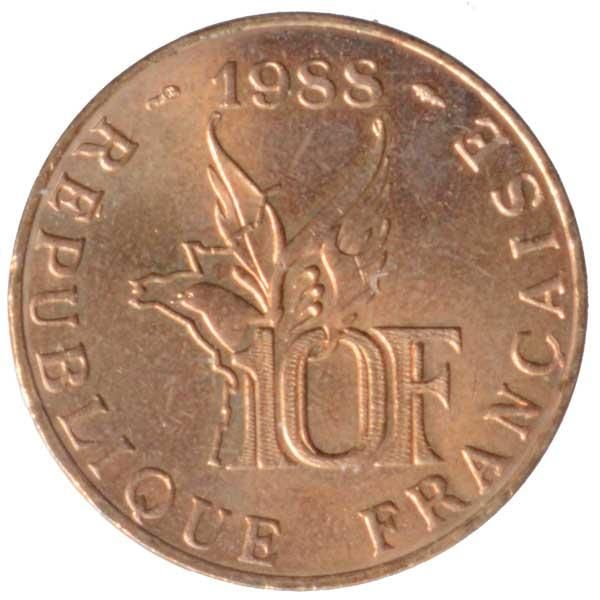 全仏オープン生誕100周年記念10フラン硬貨|フランス|トモリンズ24