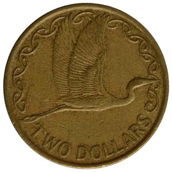 ニュージーランドエリザベス2世2ドル硬貨|コレクターズショップ
