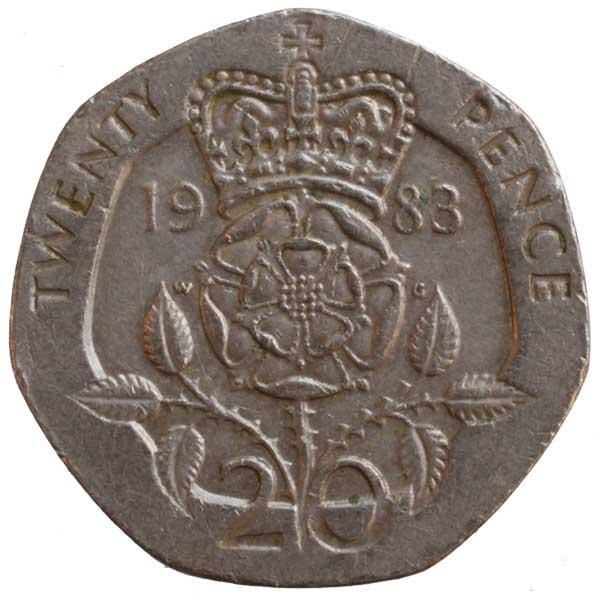 エリザベス2世20ペンス硬貨|コレクターズショップトモリンズ24