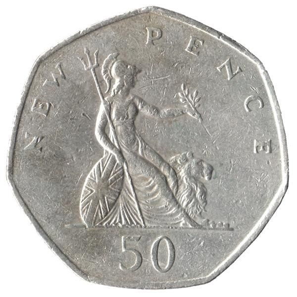 エリザベス2世新50ペンス硬貨|コレクターズショップのトモリンズ24