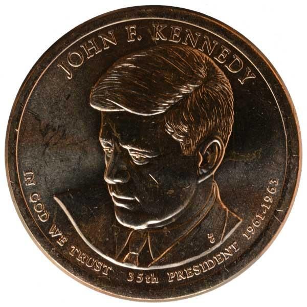 第35代アメリカ大統領ジョンF・ケネディ記念1ドル硬貨|コレクターズ