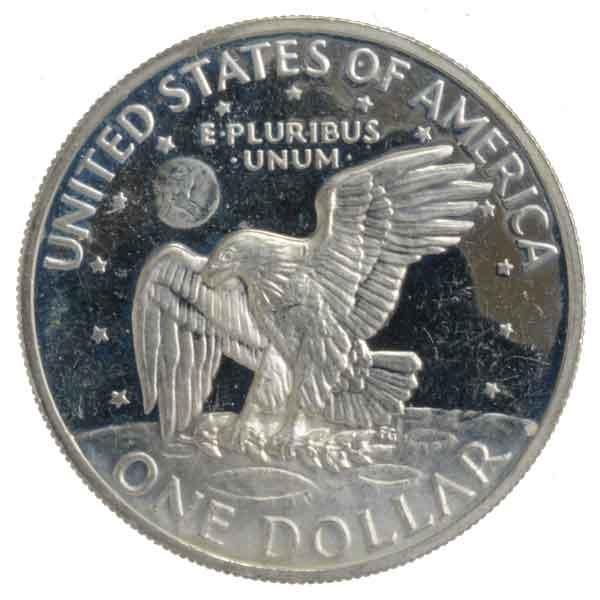 試し打ちアイゼンハワー1ドル銀貨|コレクターズショップトモリンズ24