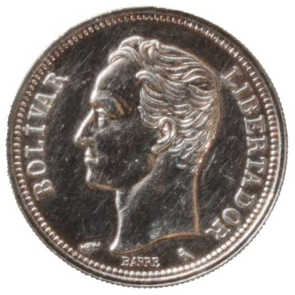 1ボリバル銀貨|ベネズエラ|コレクターズショップトモリンズ24
