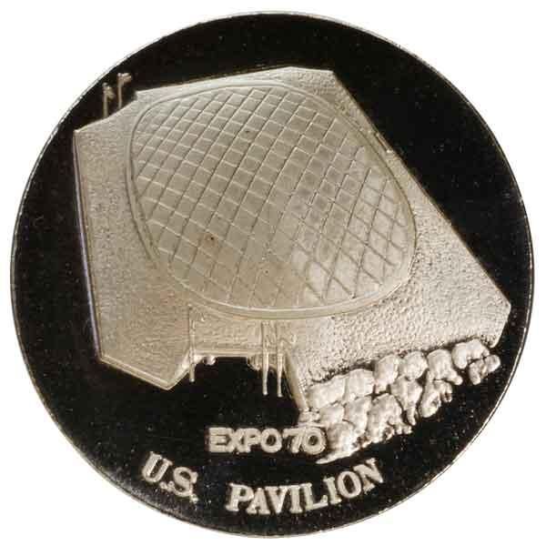 日本万国博覧会記念メダル(アメリカ館）|日本|コレクターズショップ
