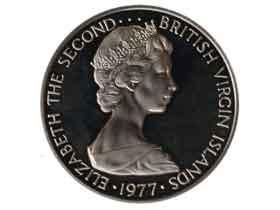 イギリス領バージン諸島エリザベス2世50セント硬貨|コレクターズ