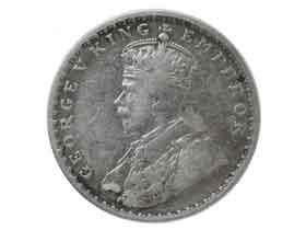 イギリス領インドジョージ5世1ルピー銀貨|コレクターズショップ