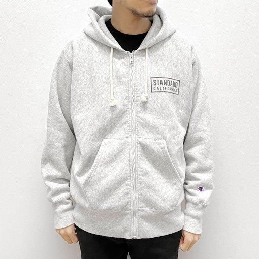 Champion for SD Exclusive Zip Hood Sweat - STANDARD CALIFORNIA