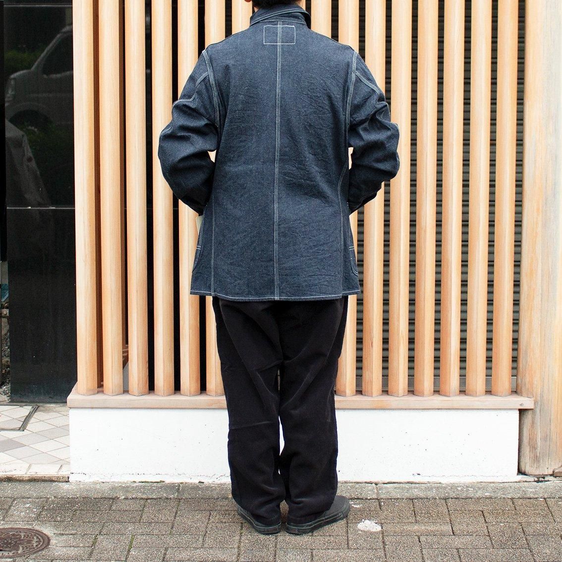SUGAR CANE / シュガーケーン] 11oz. BLUE DENIM WORK COAT ブルー