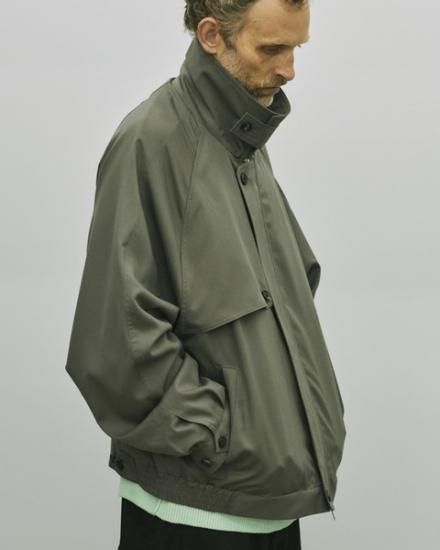 stein（シュタイン）2022SS 22SS OVERSIZED HARRINGTON ZIP JACKET