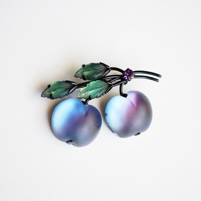 AUSTRIA（オーストリア）☆フルーツ・フロストガラス プラム／パープル