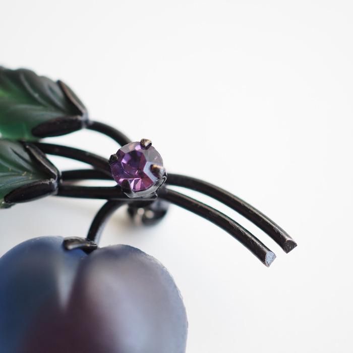 AUSTRIA（オーストリア）☆フルーツ・フロストガラス プラム／パープル