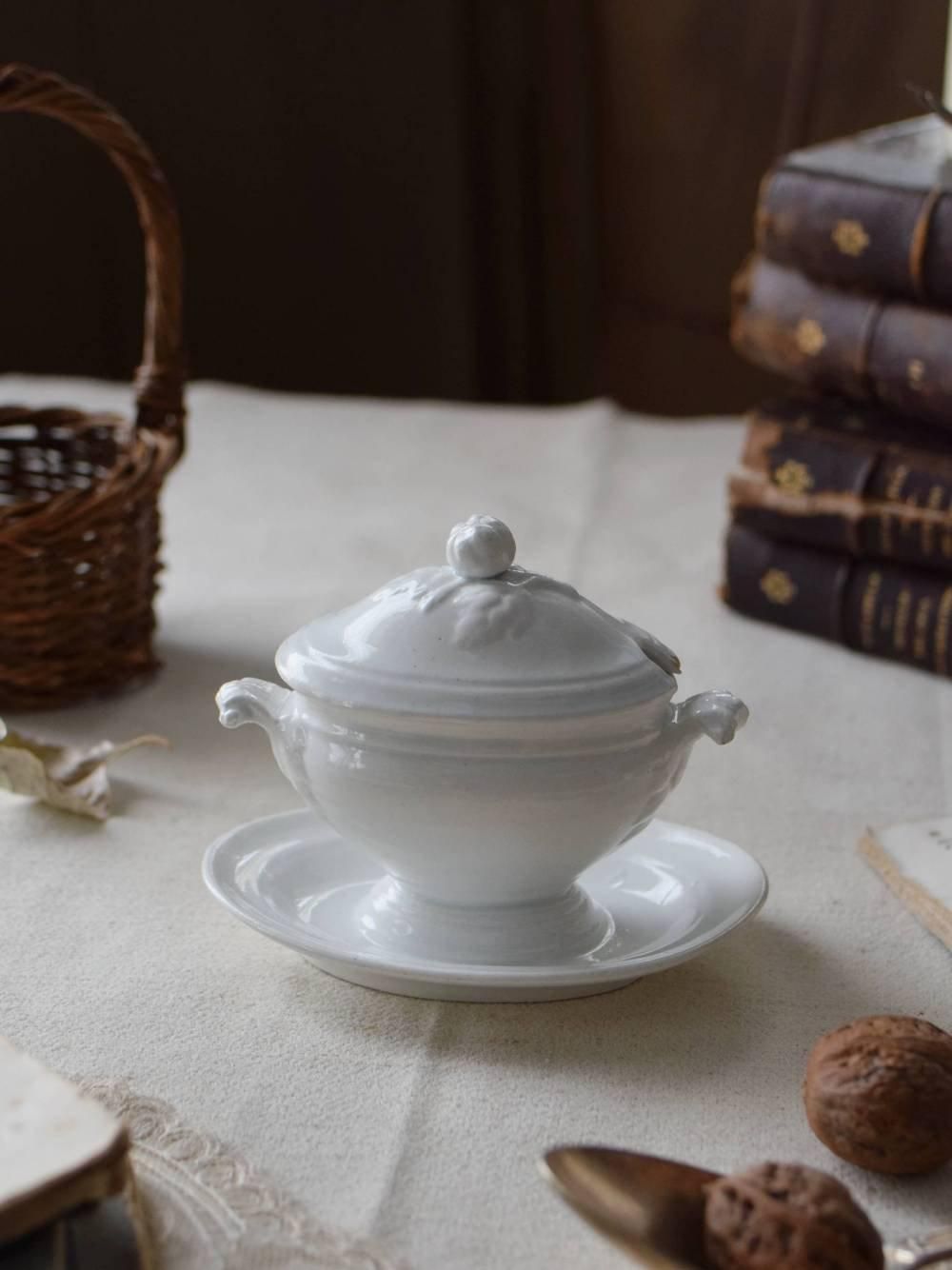 フランスアンティーク雑貨 ムタディエール.7 マスタードポット