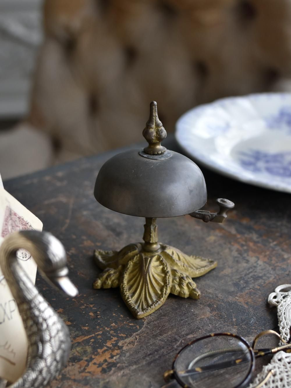 アンティークベル.10 フランスアンティーク雑貨 呼び鈴 オブジェ ミディ
