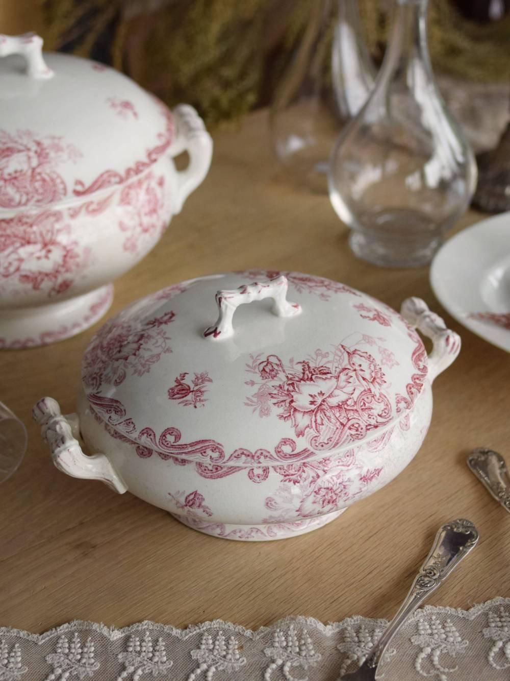 フランスアンティーク食器 レギュミエール.PAVOTS テーブルウェア