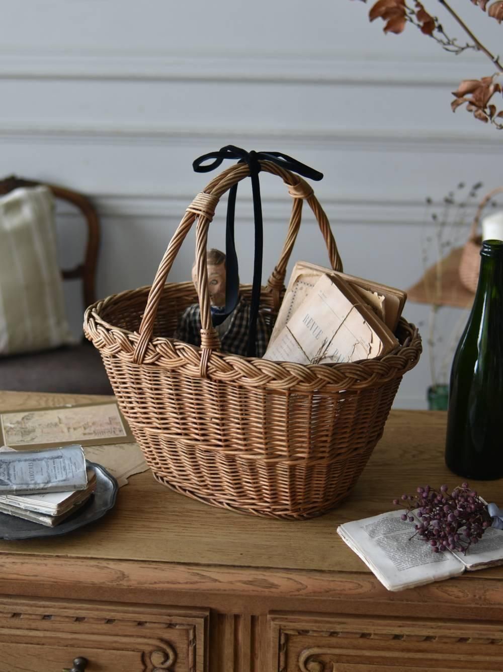 フランスのアンティークバスケット、パニエ の一覧- Antiques *Midi