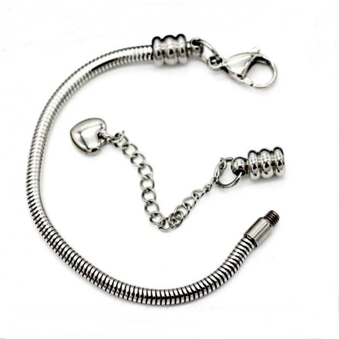 スネークチェーンブレスレット | サージカルステンレス316L - 夢源