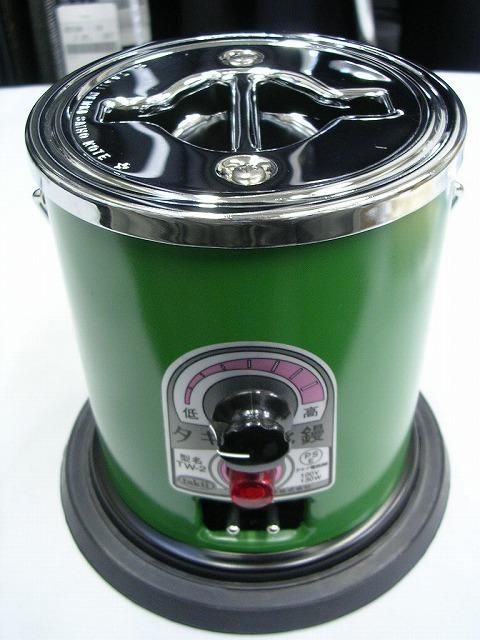 タキイ電器 2丁立 和裁鏝 (こて) 緑 | 和服仕立て用アイロン - 業務用