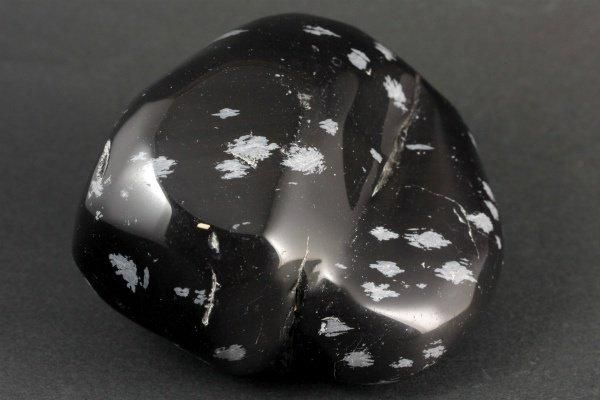 スノーフレークオブシディアン原石磨き532g｜天然石通販キラリ石