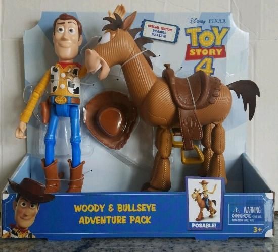 トイストーリー4 ウッディ＆ブルズアイ アクション フィギュア
