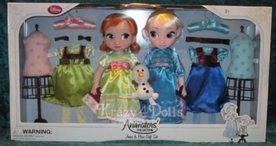 アニメーターコレクションドール アナと雪の女王 アナ エルサ